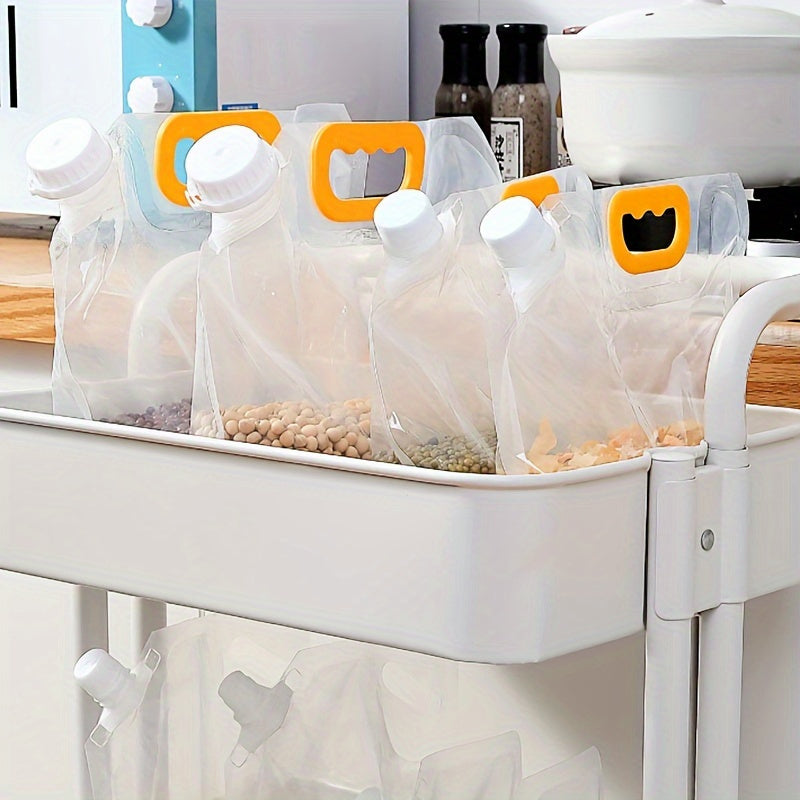 Multi-Purpose Food Storage Bags, Reusable Sealed Bags for Storing Rice, Various Grains, And Spices, Ideal for Kitchen And Fridge Use