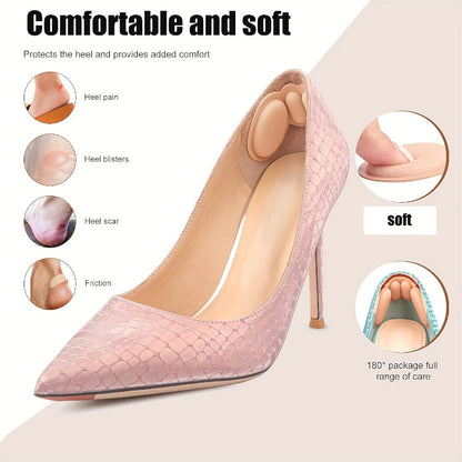 1 Pair High Heel Insole Shoes pad for Women Adjust Size Adhesive Heels Pads Liner Grips Protector Sticker Pain Relief Foot Care Insert