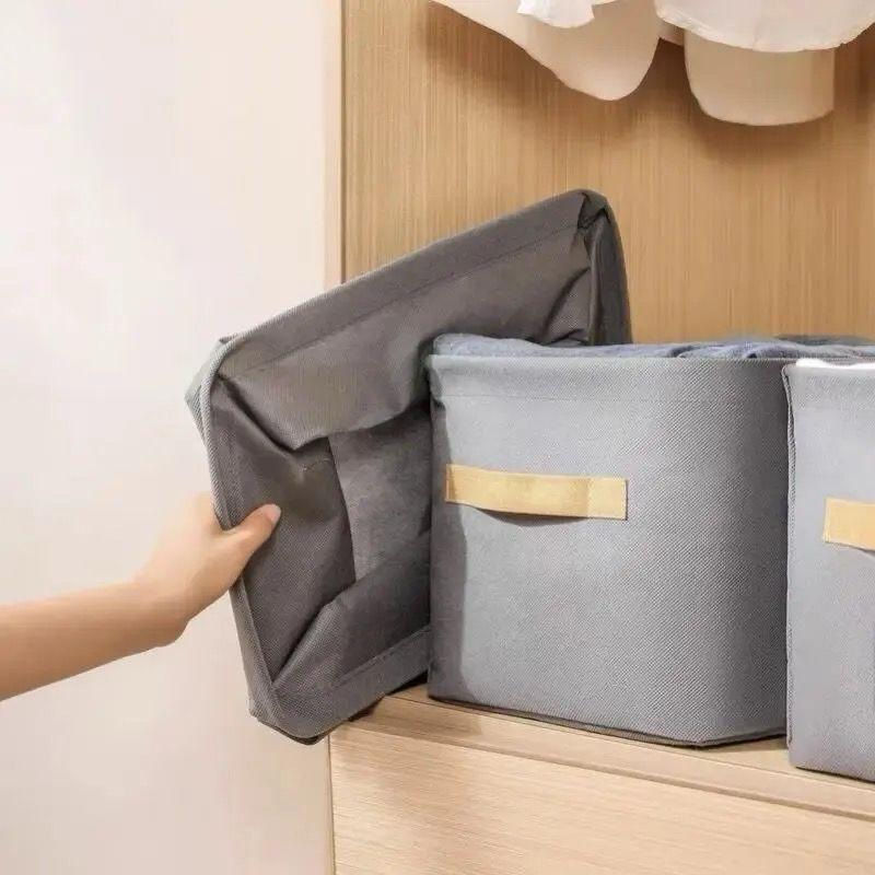 Clothes Organizer Trousers Clothes Jeans Storage Box Wardrobe Clothes Organizer Underwear Bra Socks Artifact Compartment Box