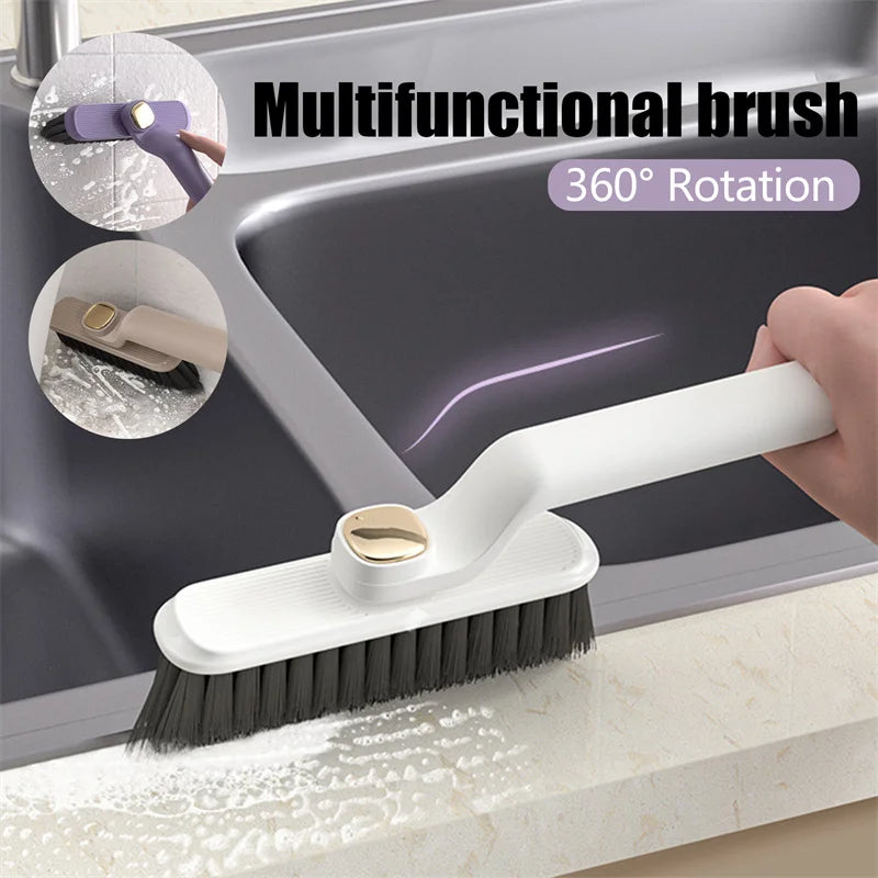 3in 1 Multi-Purpose Cleaning Brush, Tweezers, for Bathroom, Tile, Window, Groove, Dirt, Clip, Floor, Stiff Bristles