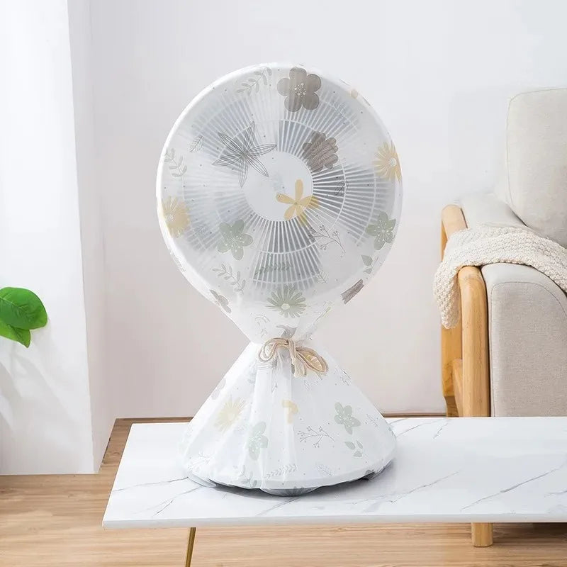 1 Pcs Pedestal Fan Full Package Safety Cap Electric Fan Floor-standing Washable Protective Cover Waterproof Dust Covers Home