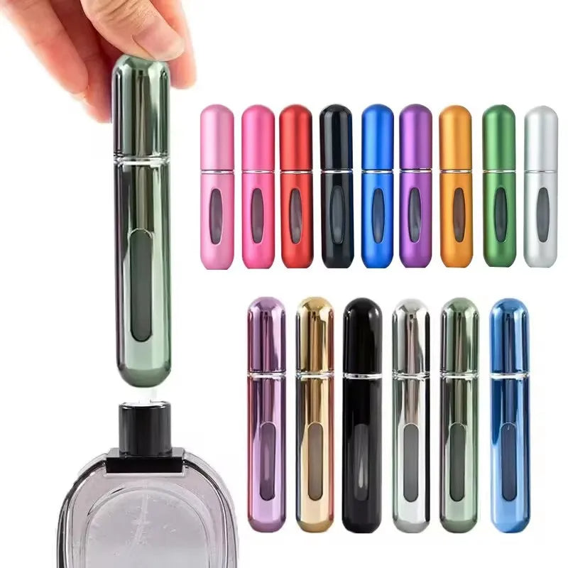 Perfume Refillable Spray Bottles Atomizer (5ml) Purse, Pocket Luggage Travel Size