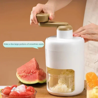 Household Hand-Operated Shaved Ice Milk Shake Making Smoothie Machine Kitchen Hand Ice Breaker Mein Mein Ice Shaved Ice