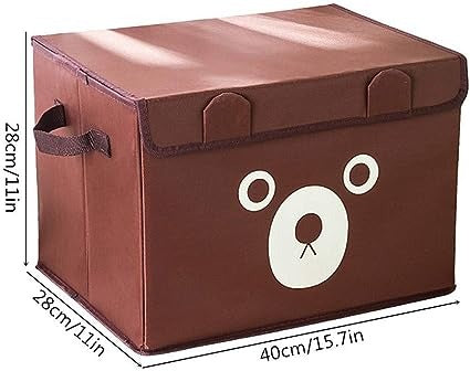 Panda Storage Box - Foldable Cartoon Cute Bear Storage Box For Clothes & Kids Toys