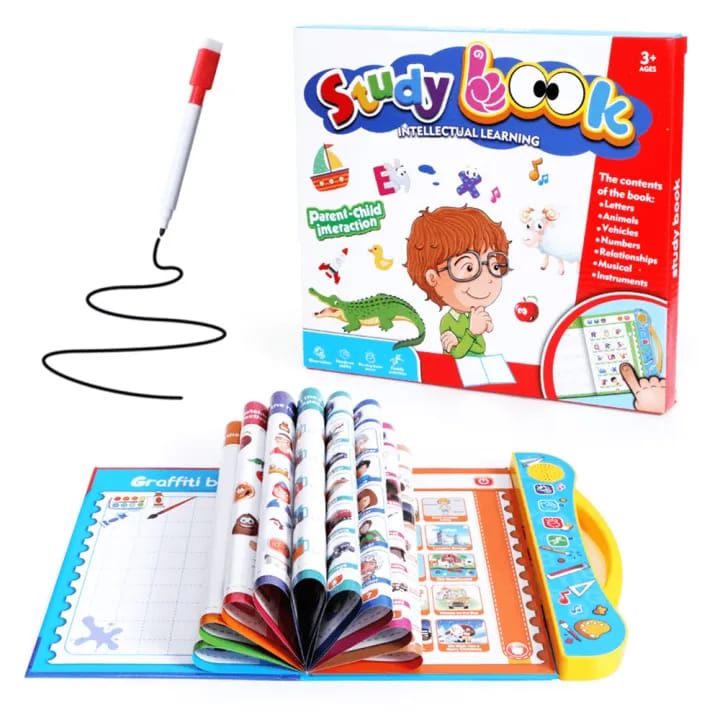 Children's Early Education English Point Reading Toy Smart Audio eBook Learning Book Talking Pen Books For Kids