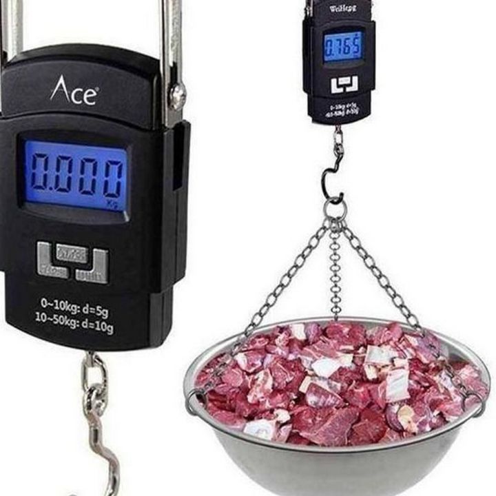 50KG Digital LED Screen Luggage Portable Weight Scale