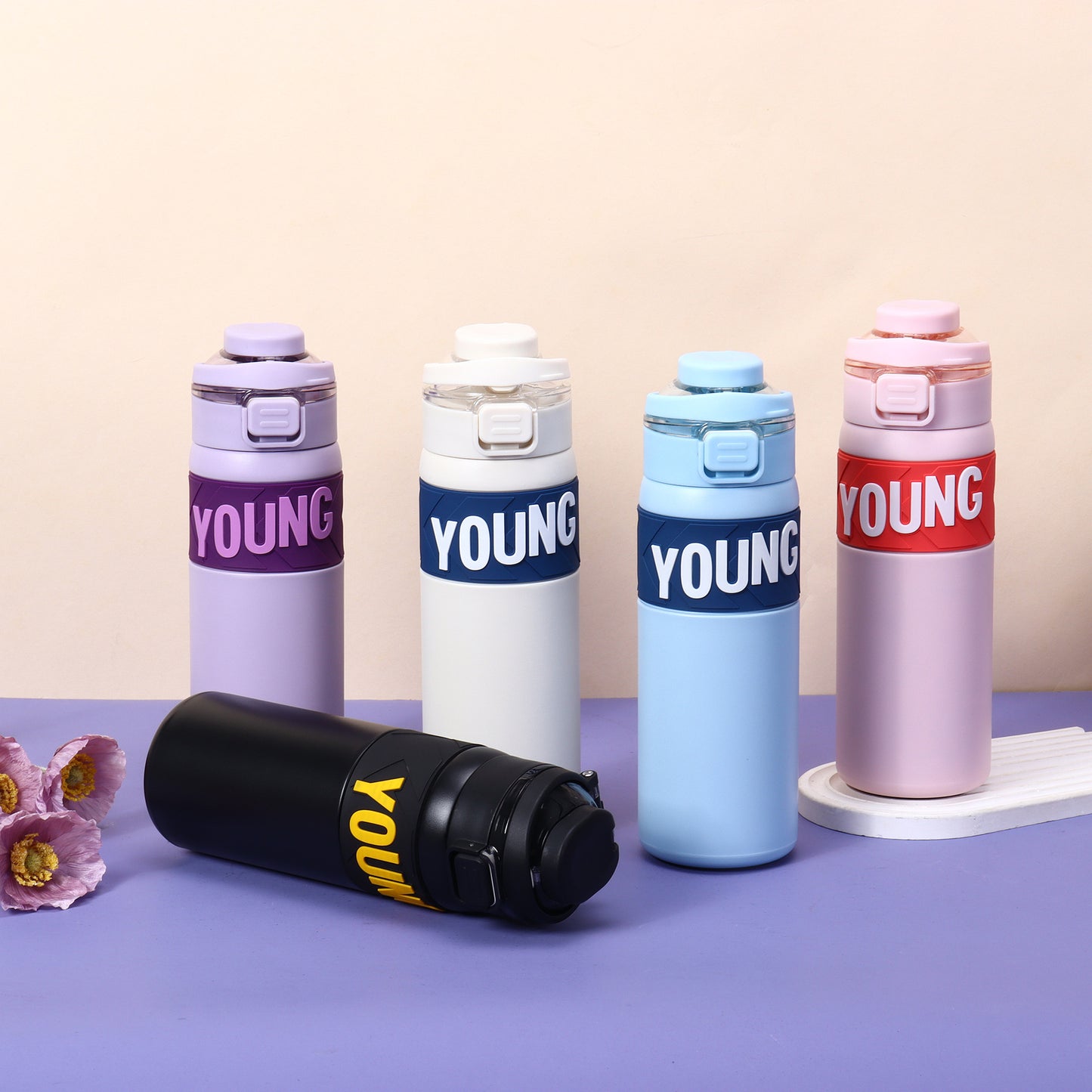YOUNG Insulated Water Bottle