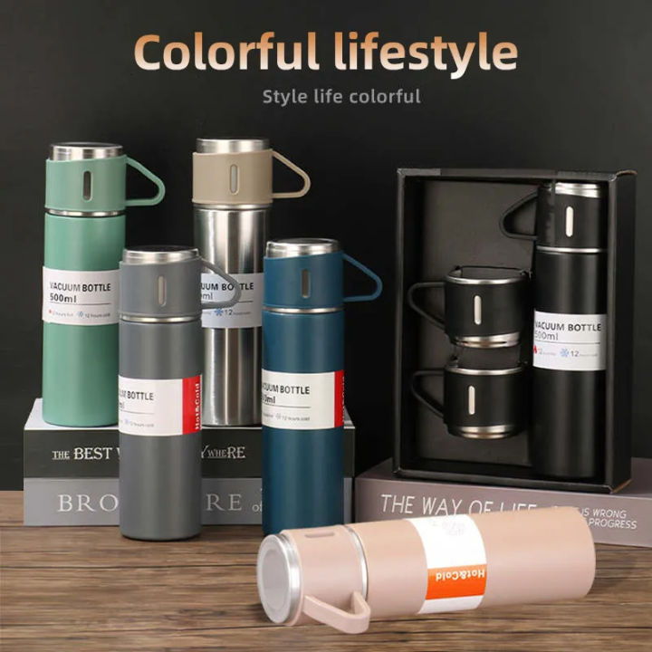 Stainless Steel Vaccume Flask Set