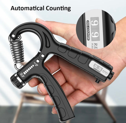 Hand gripper with counter