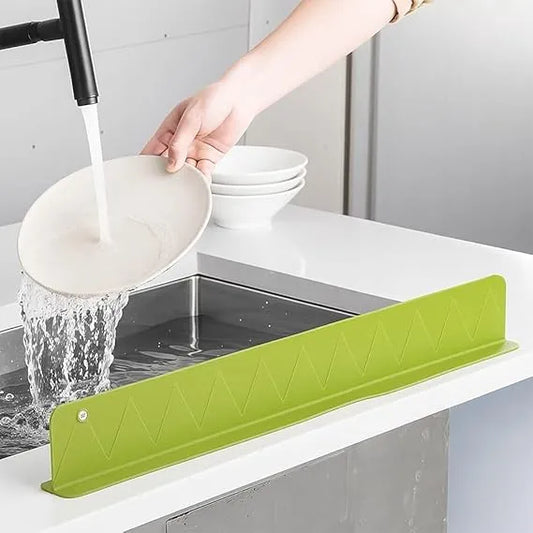 Silicon Sink Splash Guard with double suction