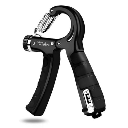Hand gripper with counter