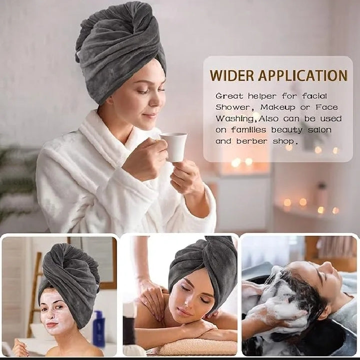 Hair Drying Towel Cap