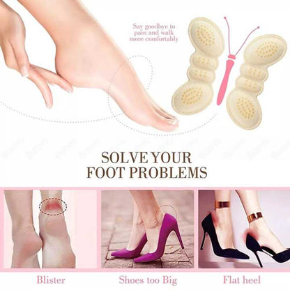 1 Pair Butterfly Shoe Shape Insole Support