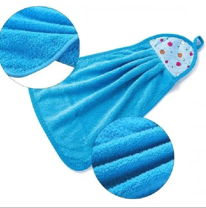 Super Absorbent Hanging Kitchen Hand Towel