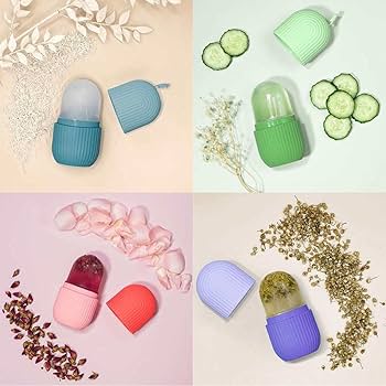 Silicone Ice Cube Roller Massager