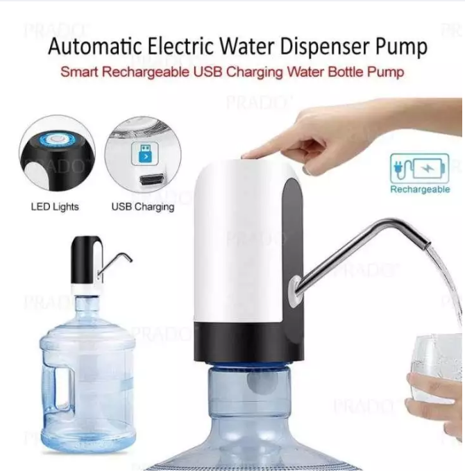 Rechargeable automatic water pump