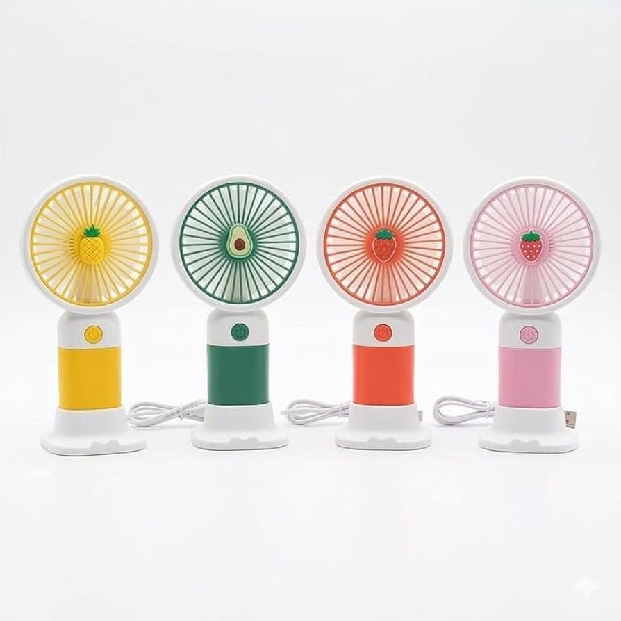 Handheld Mini Fan – 3 Speed | Type-C Rechargeable