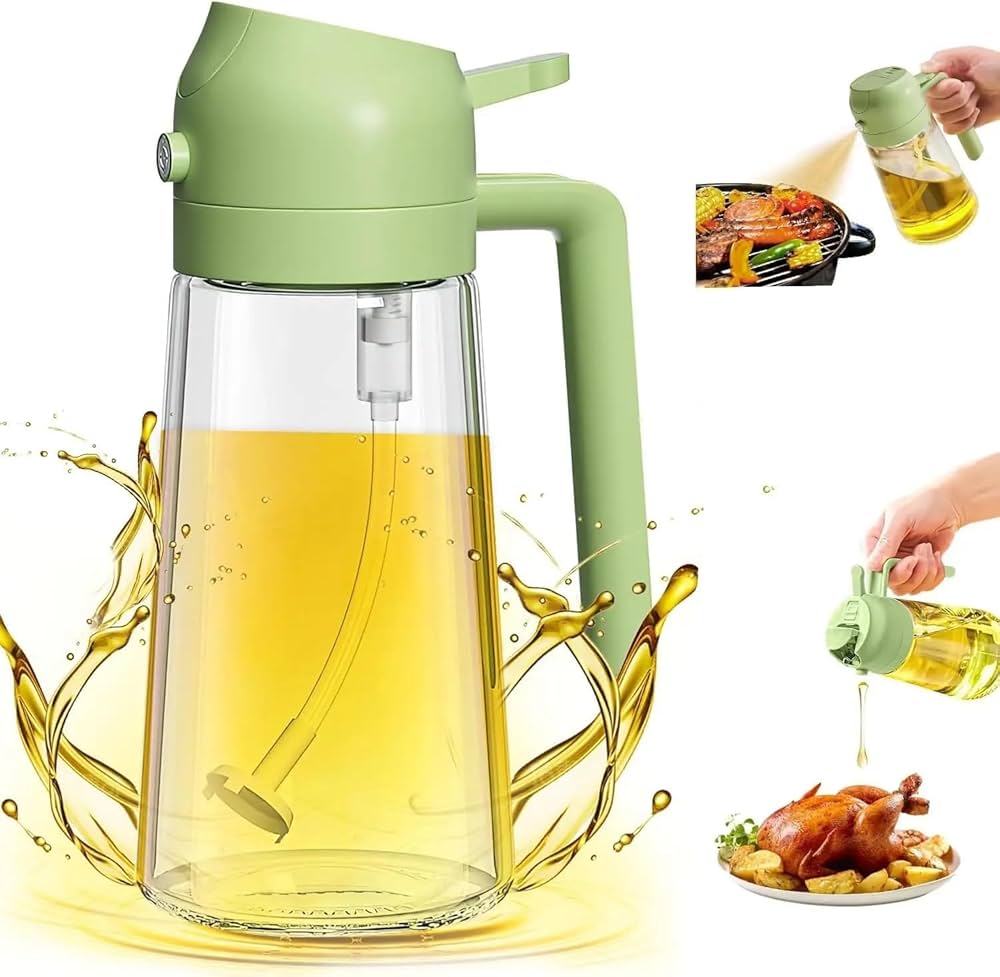 2-in-1 Oil spray Bottle Dispenser