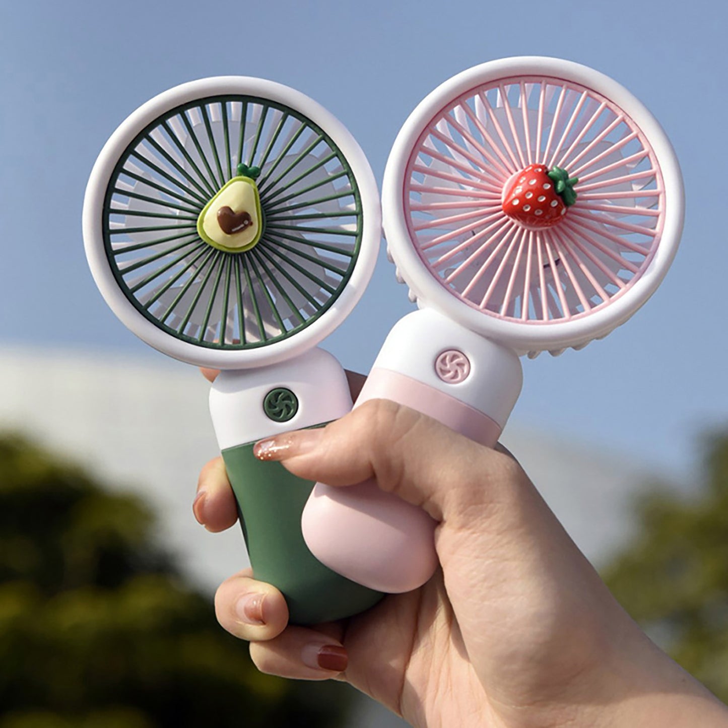 Handheld Mini Fan – 3 Speed | Type-C Rechargeable