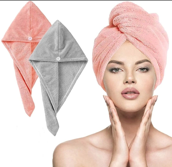 Hair Drying Towel Cap
