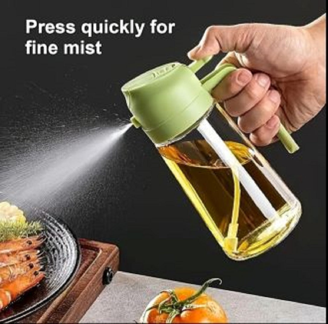 2-in-1 Oil spray Bottle Dispenser