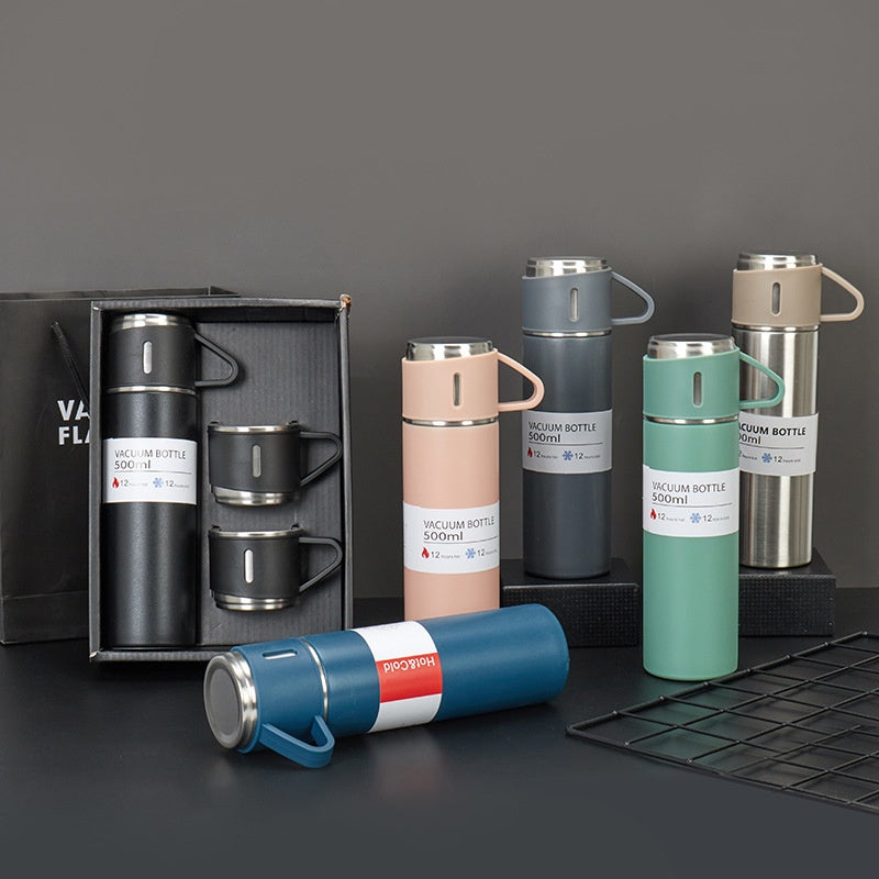 Stainless Steel Vaccume Flask Set