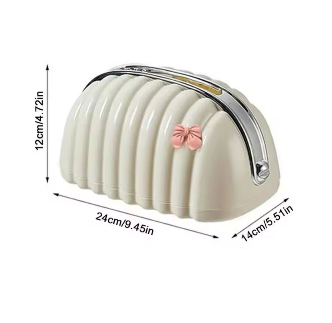 Elegant shell tissue box
