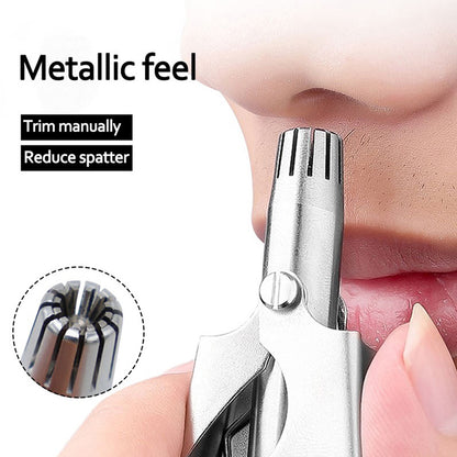 Manual Steel Nose Hair Trimmer