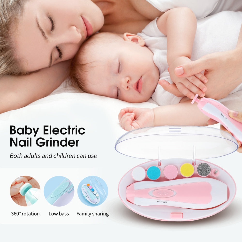 Baby nail trimmer cell operated