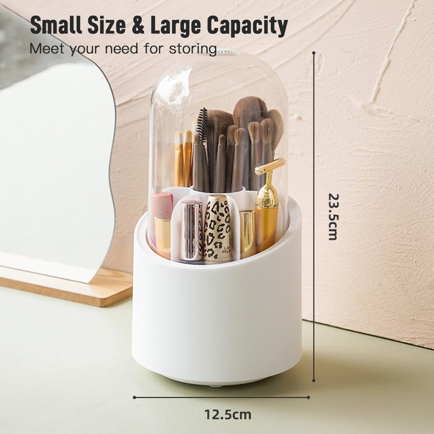 Cover 360° Rotating Brush Holder