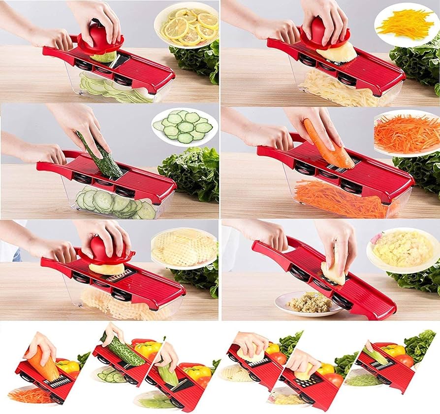 10-in-1 Vegetable Cutter Mandoline Slicer