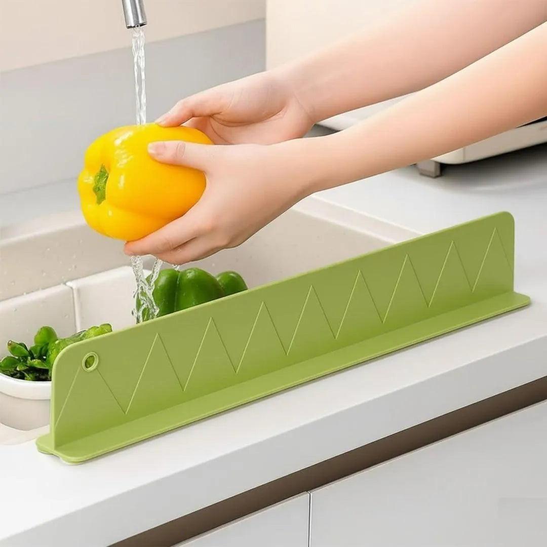 Silicon Sink Splash Guard with double suction
