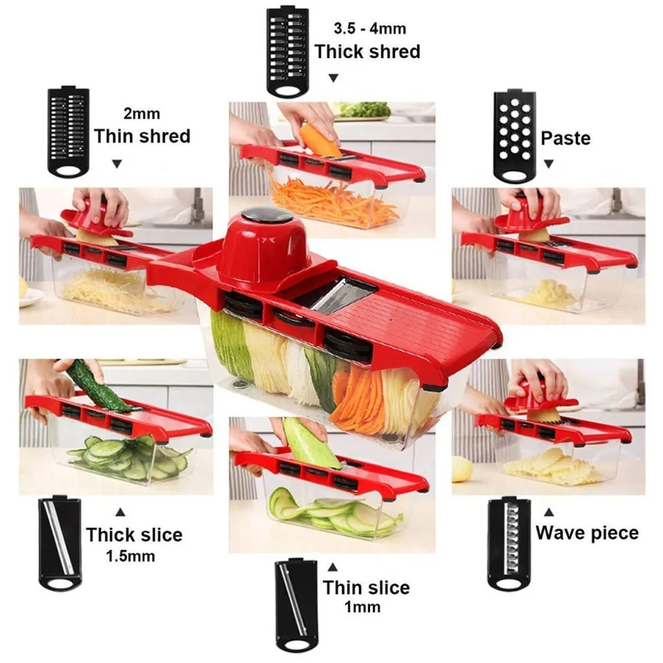 10-in-1 Vegetable Cutter Mandoline Slicer