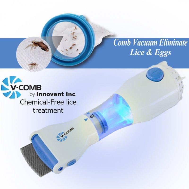 V-Comb Electronic Head Lice Removal Machine – Anti-Lice Steel Comb