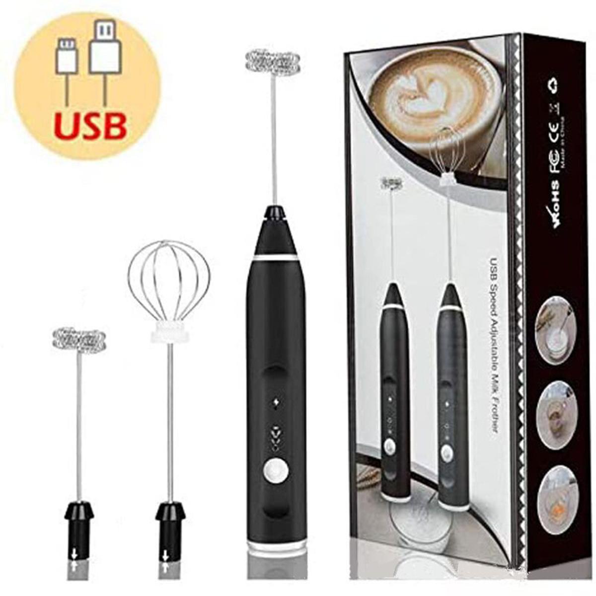 Rechargeable Electric Milk Frother & Coffee Beater