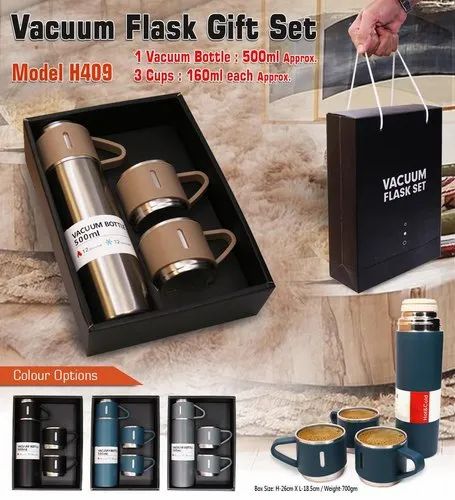 Stainless Steel Vaccume Flask Set