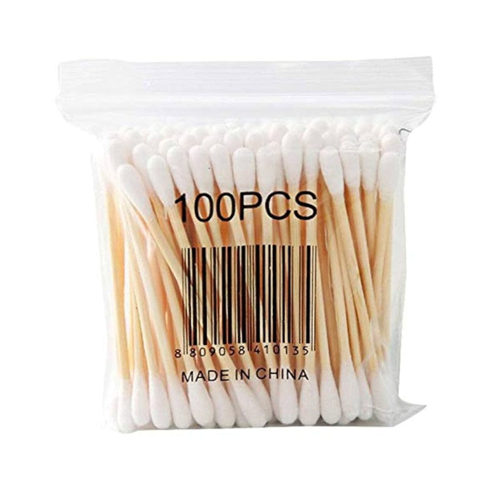 Pack of Wooden cotton buds
