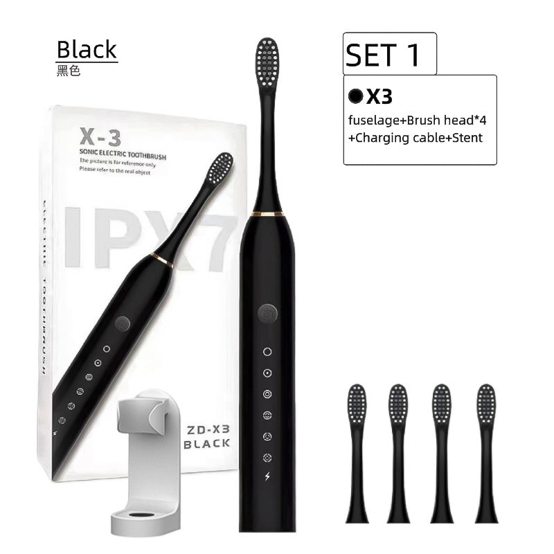 USB Rechargeable Ultra Sonic Electric Toothbrush
