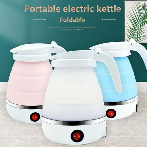 Portable folding electric kettle