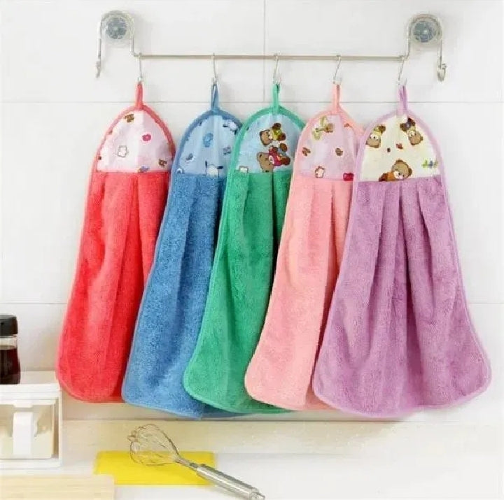 Super Absorbent Hanging Kitchen Hand Towel